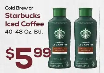 DeCicco & Sons Starbucks Iced Coffee offer