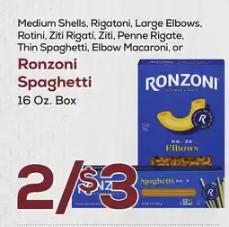 DeCicco & Sons Ronzoni Spaghetti offer