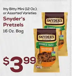 DeCicco & Sons Snyder's Pretzels offer