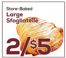 DeCicco & Sons Large Sfogliatelle offer