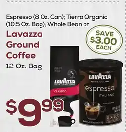 DeCicco & Sons Lavazza Ground Coffee 12 Oz. Bag offer