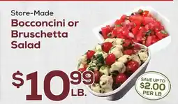 DeCicco & Sons Bocconcini or Bruschetta Salad offer