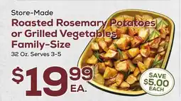 DeCicco & Sons Roasted Rosemary Potatoes or Grilled Vegetables Family offer