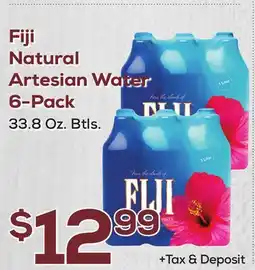 DeCicco & Sons Fiji Natural Artesian Water 6-Pack offer