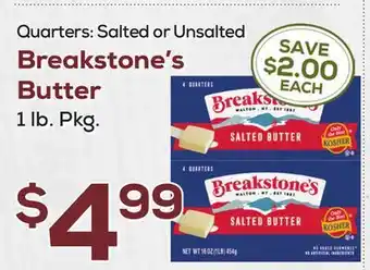 DeCicco & Sons Breakstone's Butter offer