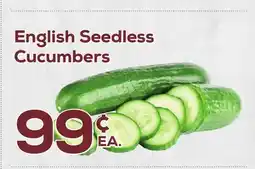 DeCicco & Sons English Seedless Cucumbers offer