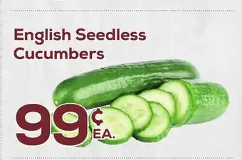 DeCicco & Sons English Seedless Cucumbers offer
