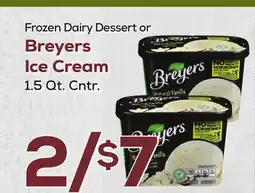 DeCicco & Sons Breyers Ice Cream offer
