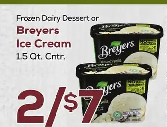 DeCicco & Sons Breyers Ice Cream offer
