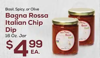 DeCicco & Sons Bagna Rossa Italian Chip Dip offer