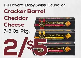 DeCicco & Sons Cracker Barrel Cheddar Cheese offer