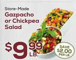 DeCicco & Sons Gazpacho or Chickpea Salad offer