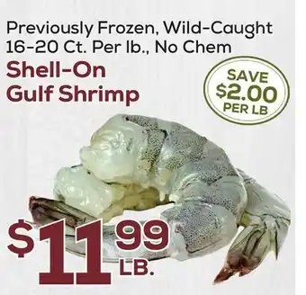 DeCicco & Sons Shell-On Gulf Shrimp offer