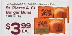 DeCicco & Sons St. Pierre 4-Ct. Burger Buns offer