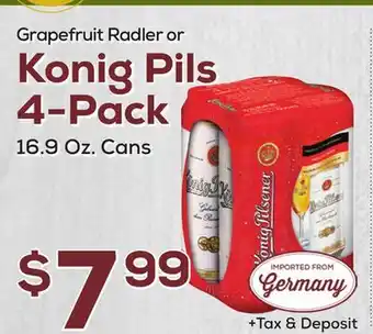 DeCicco & Sons Konig Pils 4-Pack offer