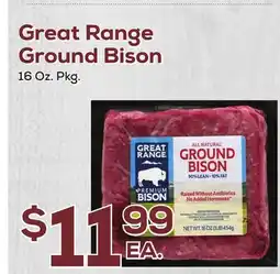 DeCicco & Sons Great Range Ground Bison offer