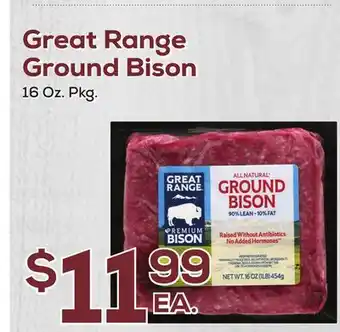DeCicco & Sons Great Range Ground Bison offer