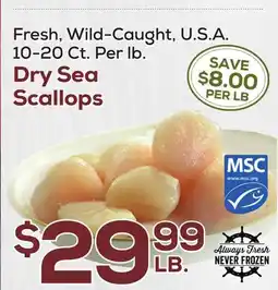 DeCicco & Sons Dry Sea Scallops offer