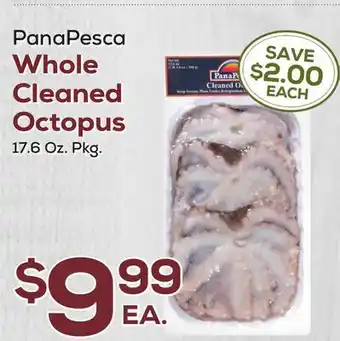DeCicco & Sons PanaPesca Whole Cleaned Octopus offer