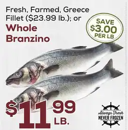 DeCicco & Sons Whole Branzino offer