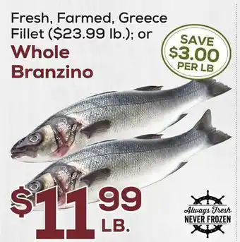 DeCicco & Sons Whole Branzino offer