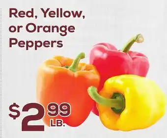 DeCicco & Sons Red, Yellow, or Orange Peppers offer
