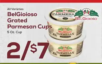 DeCicco & Sons BelGioioso Grated Parmesan Cups offer