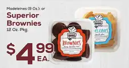 DeCicco & Sons Superior Brownies 12 Oz. Pkg offer