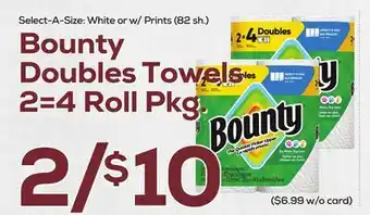 DeCicco & Sons Bounty Doubles Towels offer