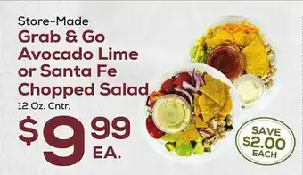 DeCicco & Sons Grab & Go Avocado Santa Fe Chopped Salad offer