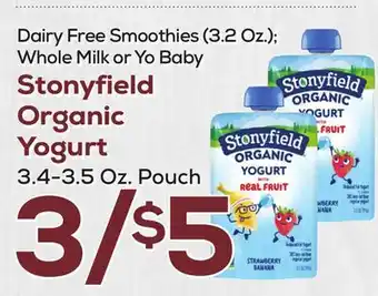 DeCicco & Sons Stonyfield Organic Yogurt offer