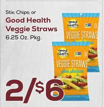 DeCicco & Sons Good Health Veggie Straws offer