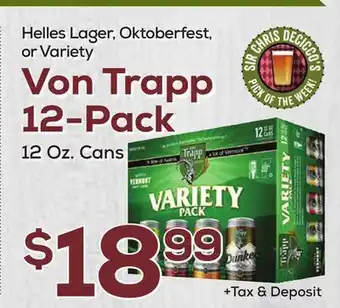 DeCicco & Sons Von Trapp 12-Pack offer