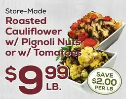 DeCicco & Sons Roasted Cauliflower w/Pignoli Nuts or w/Tomatoes offer
