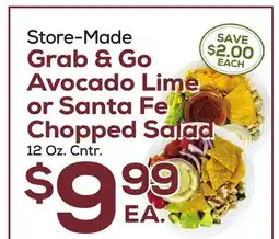DeCicco & Sons Grab & Go Avocado Lime or Santa Fe Chopped Salad offer