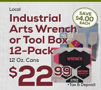 DeCicco & Sons Industrial Wrench or Tool Box 12-Pack offer