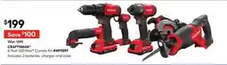 Lowe's 6-Tool V20 MaxF Combo Kit offer