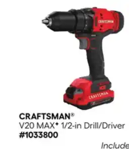 Lowe's V20 MAXF 1/2-in Drill/Driver offer
