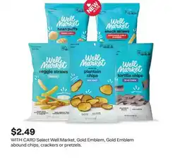 CVS Select Well Market, Gold Emblem, Gold Emblem abound chips, crackers or pretzels offer