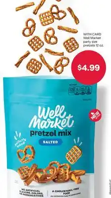 CVS Well Market party size pretzels 12 oz offer