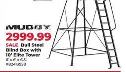 Runnings Bull Steel Blind Box with 10' Elite Tower offer