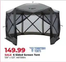 Runnings 6 Sided Screen Tent offer