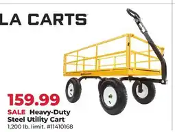 Runnings Heavy-Duty Steel Utility Cart offer