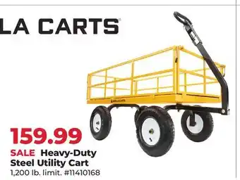 Runnings Heavy-Duty Steel Utility Cart offer