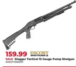 Runnings Slugger Tactical 12 Gauge Pump Shotgun offer