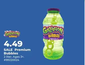 Runnings Premium Bubbles offer
