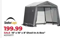 Runnings 10' x 10' x 8' Shed-In-A-Box offer