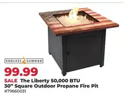 Runnings The Liberty 50, 000 BTU 30 Square Outdoor Propane Fire Pit offer