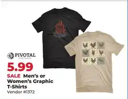 Runnings PIVOTAL PARTNERS Men's or Women's Graphic T-Shirts offer