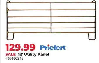 Runnings 12' Utility Panel offer